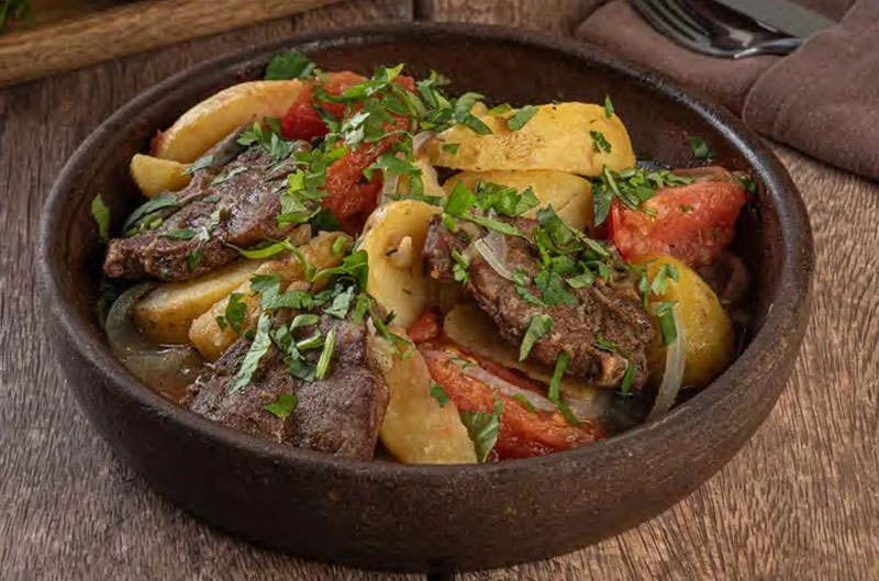 Фото Оджахури с бараниной