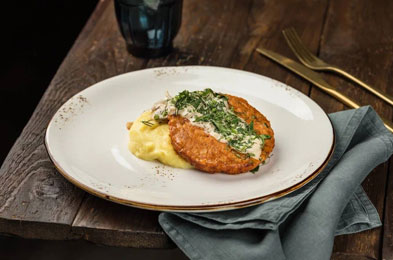 Фото Куриная котлета